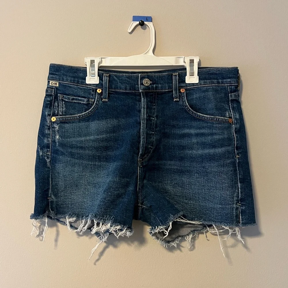 Citizens of Humanity high rise Marlow shorts